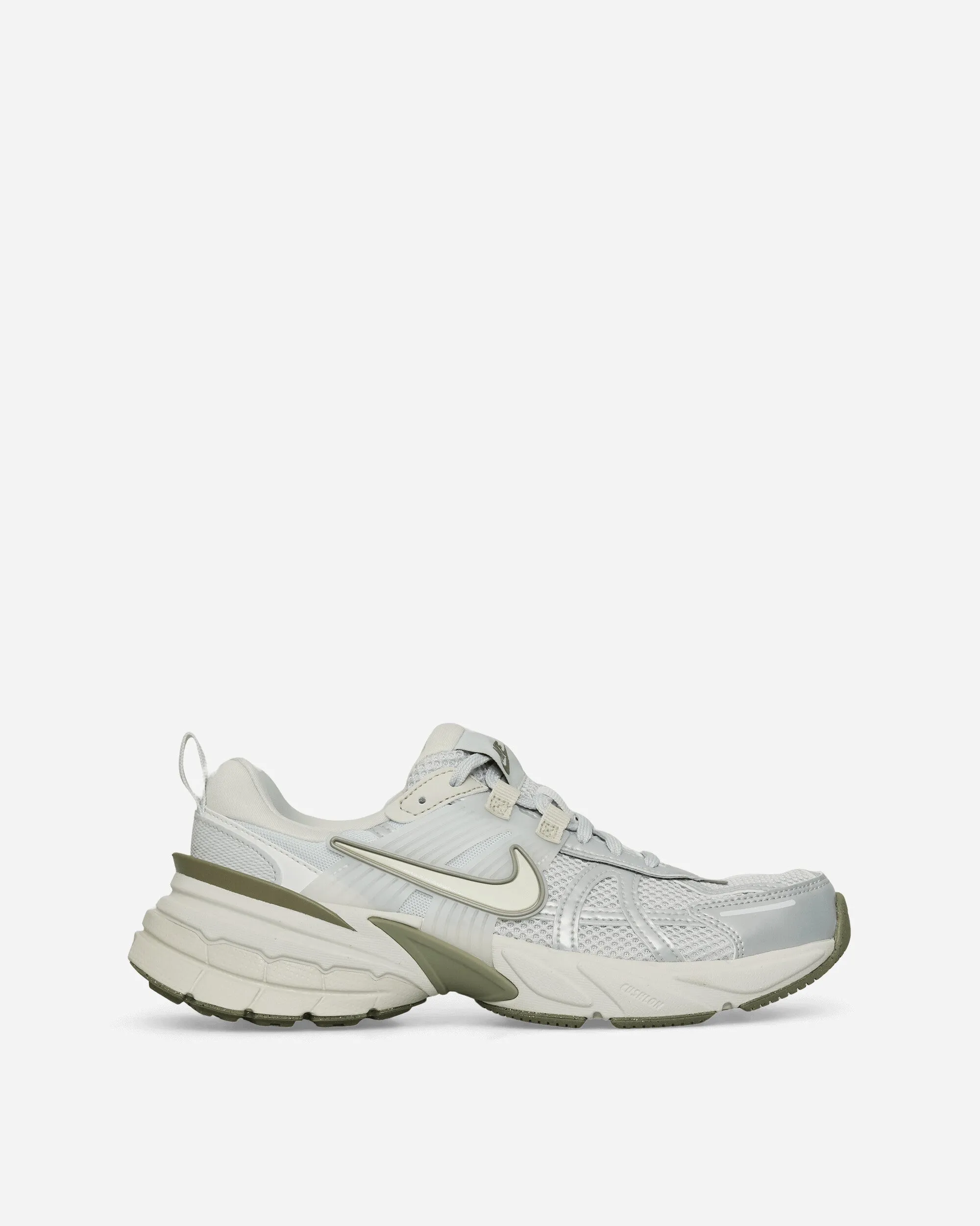 Silver Shine Desert Cool Women's V2K Run Sneakers Photon Dust / Summit White / Light Army