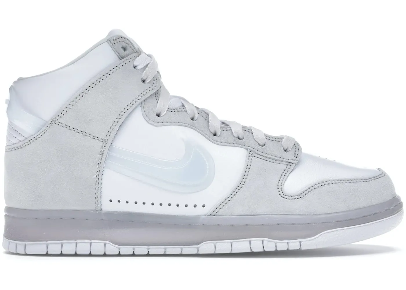 Urban Minimal Nike Dunk High Slam Jam White Pure Platinum