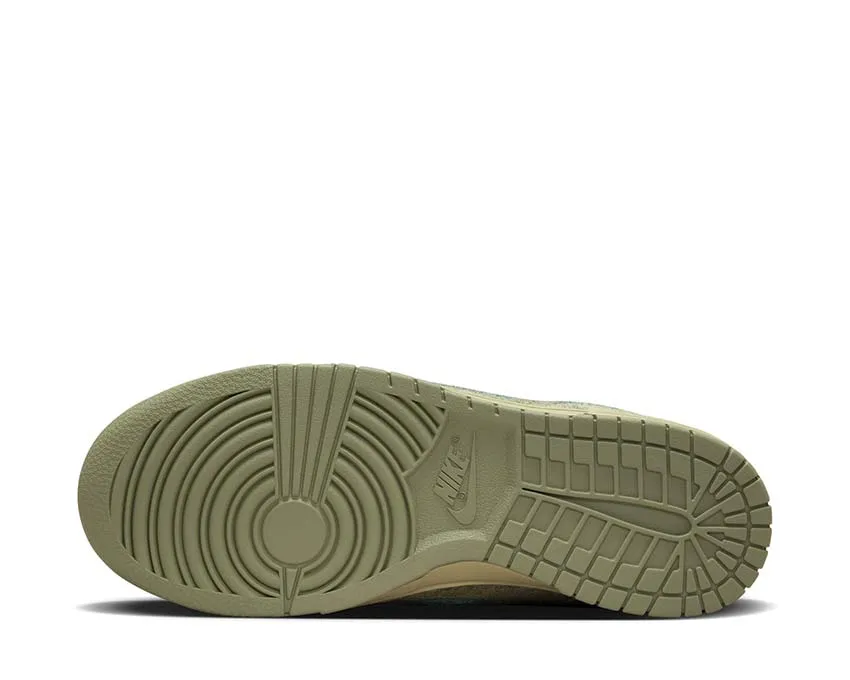 Port Hike Easy To Slip On Nike Dunk Low W "Olive Aura"