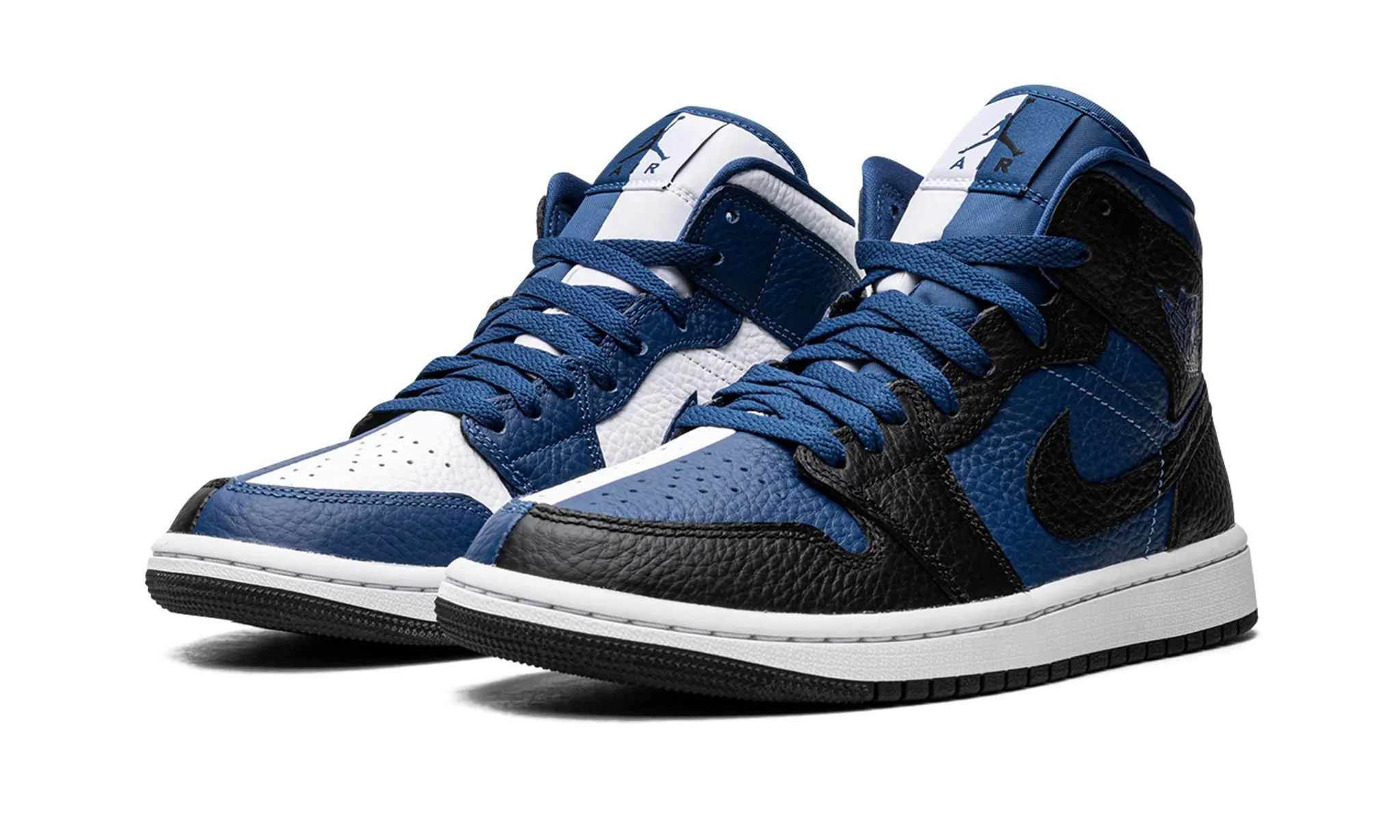 Campus Pace Pasture Path Wmns Air Jordan 1 Mid Split French Blue