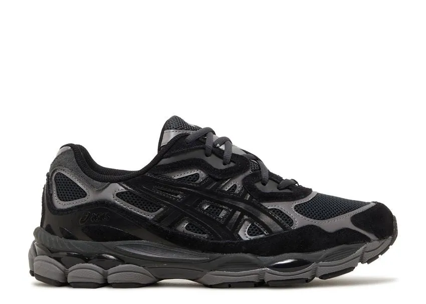 Asics Gel-NYC Black Graphite Grey Foot Stability FlexibleSole