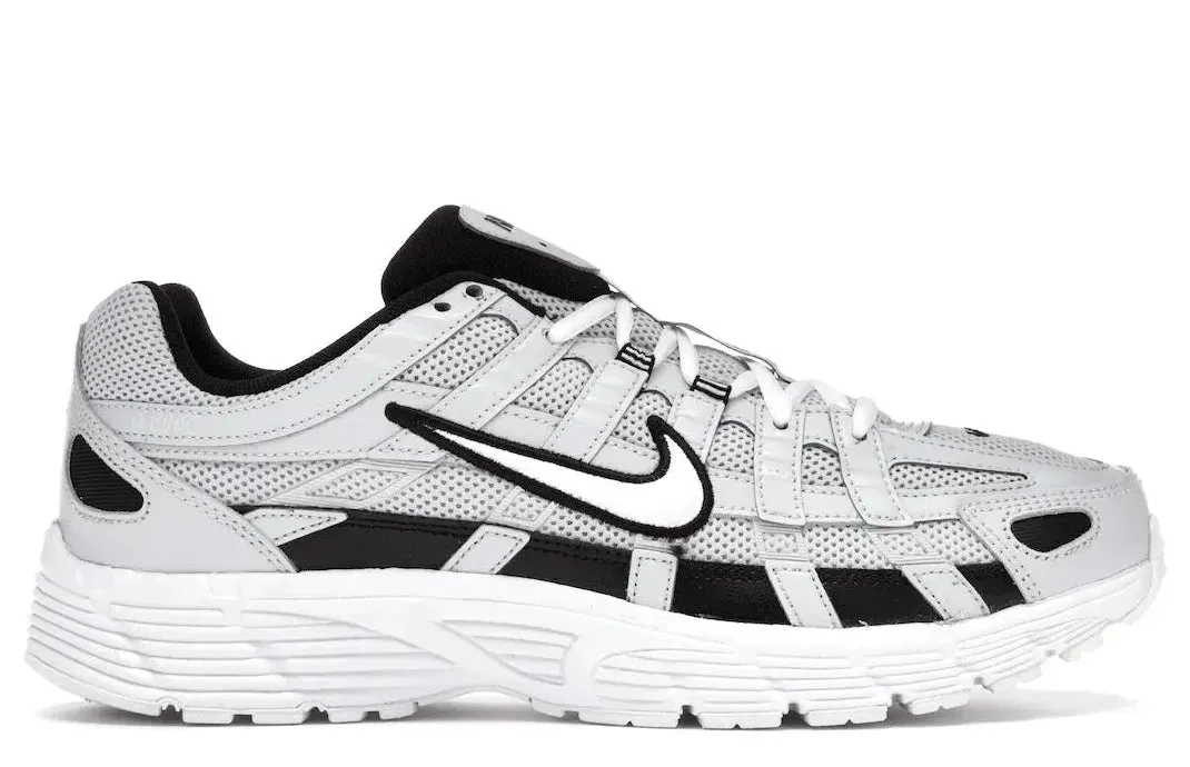 outdoor running shoe components Nike P-6000 Pure Platinum