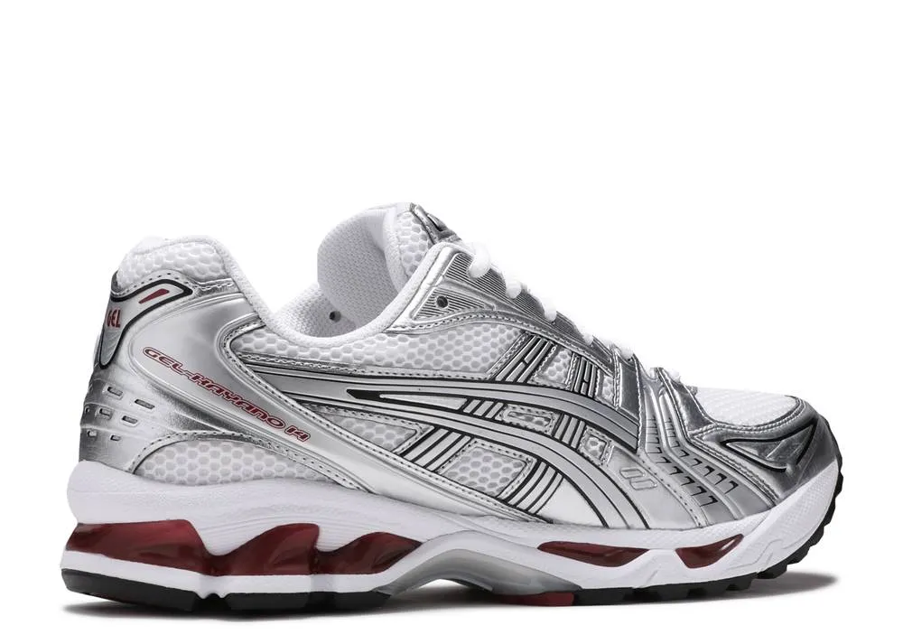 Comfort water Dynamic Feel Asics Gel-Kayano 14 White Pure Silver