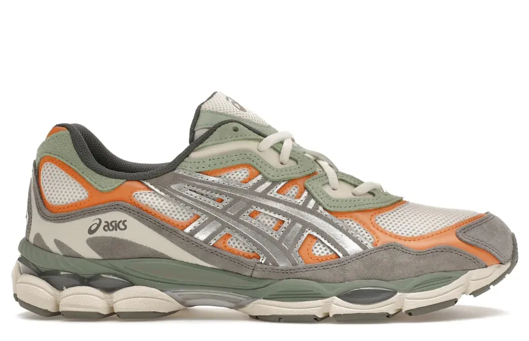 LeatherUpper ASICS Gel-NYC Cream Clay Grey