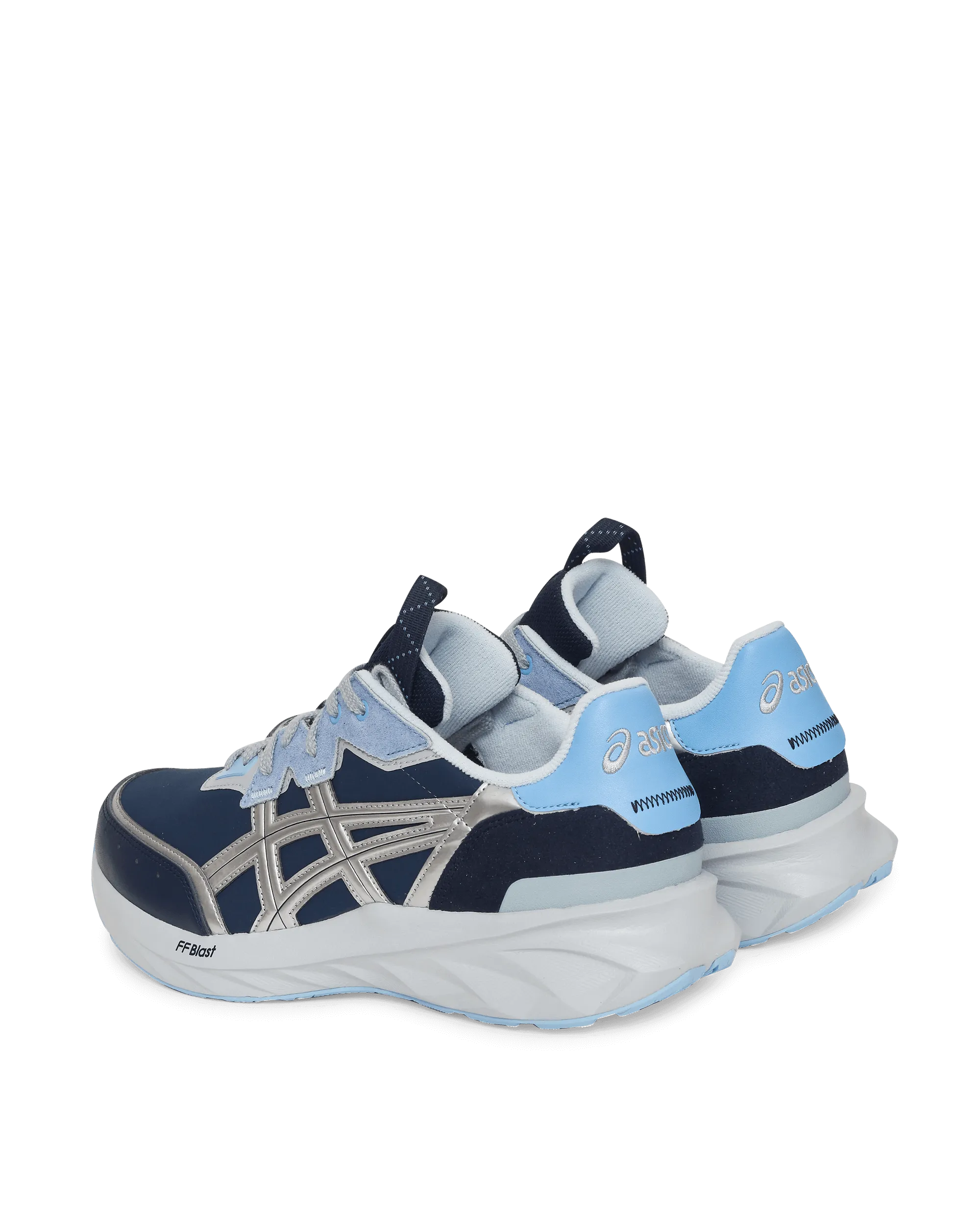 Hs1-S Tarther Blast Sneakers Blue Shiny Tone Dock Easy