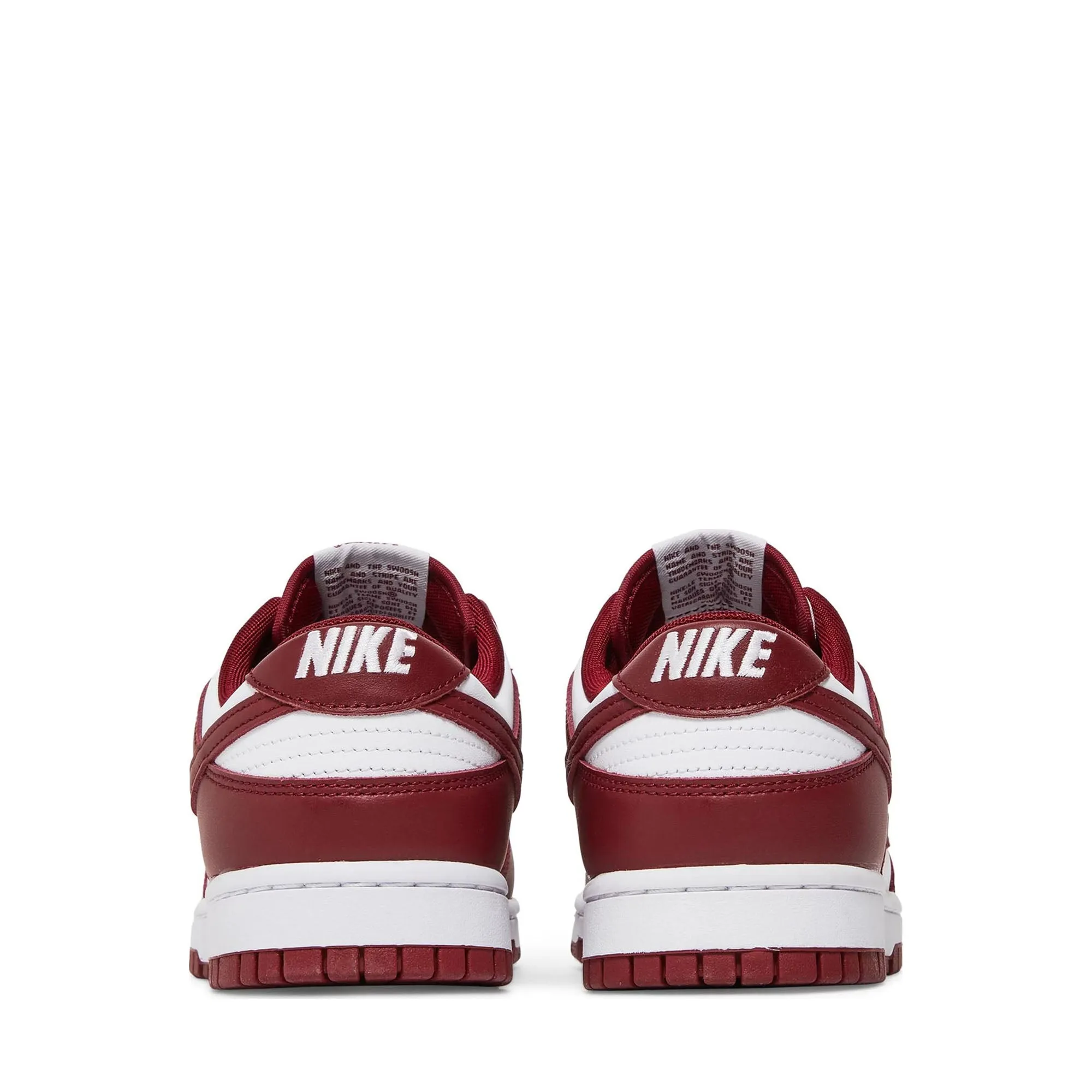 Sleek Form Nike Dunk Low Team Red (Bordeaux)