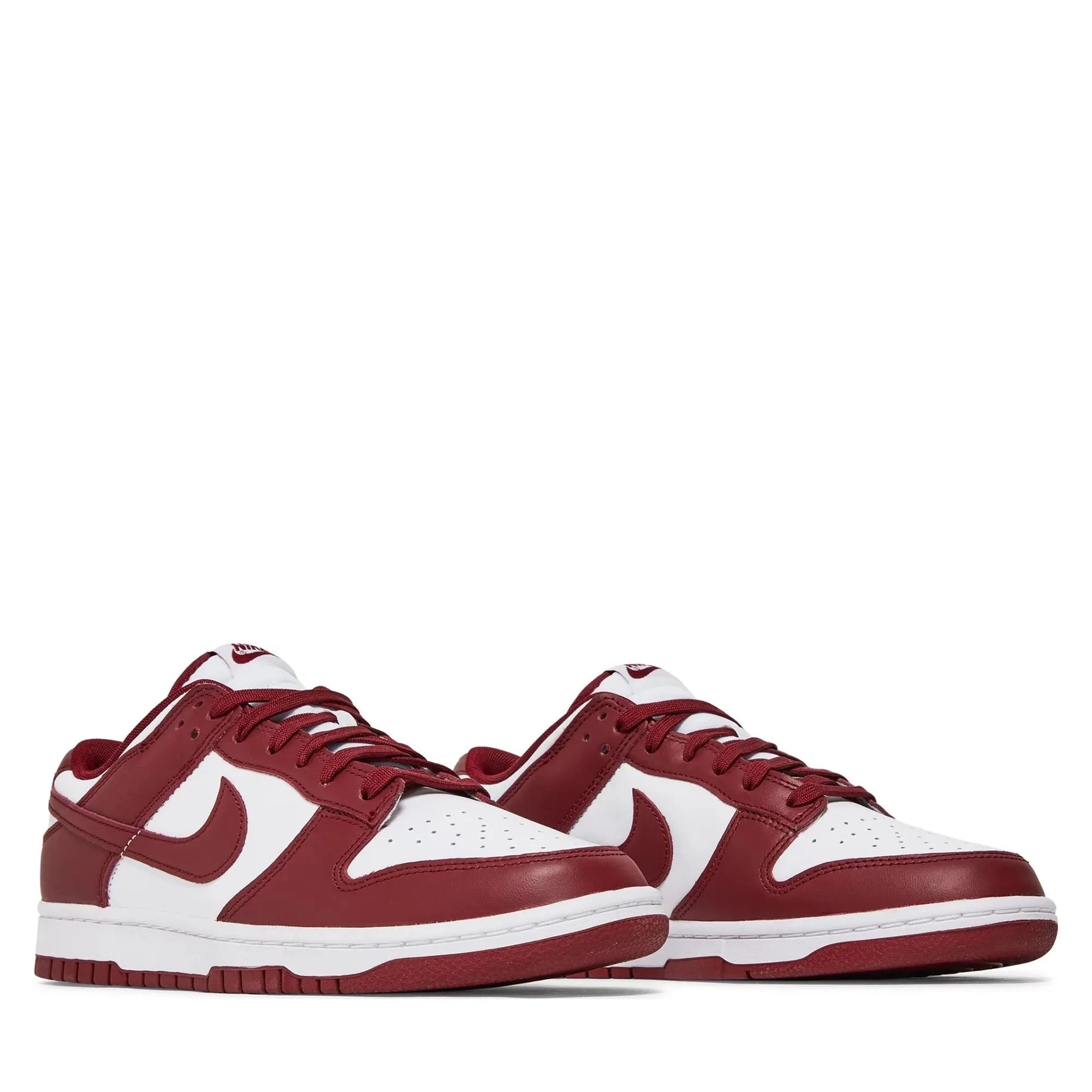 Sneakers evening run Nike Dunk Low Team Red (Bordeaux)