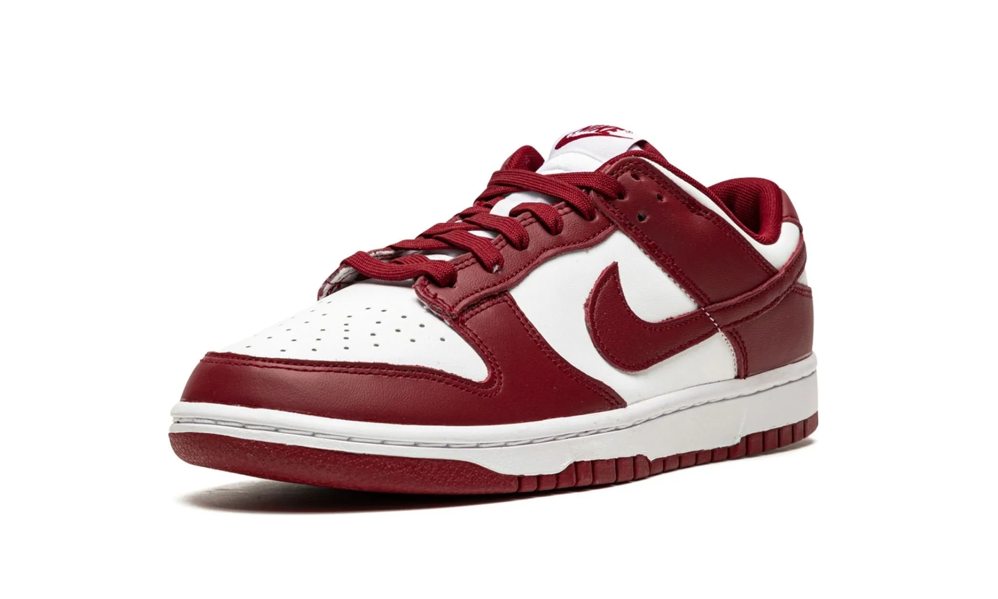 Nike Dunk Low "Team Red" Wedge Heel Dry Steps
