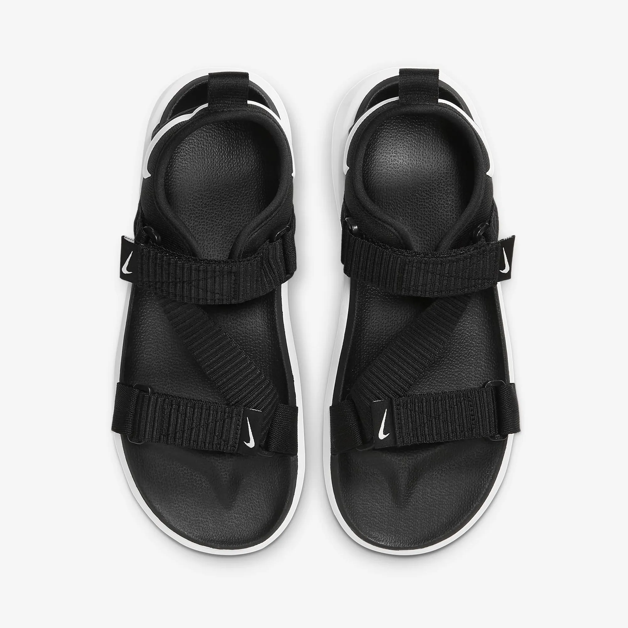 Style Goal Nike | VISTA SANDALS  { BLACK/WHITE-BLACK