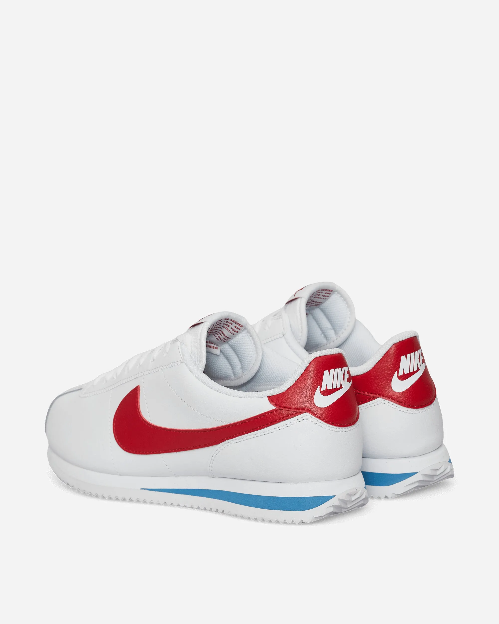 Women's Cortez Sneakers White / Varsity Red Silk Feel Daily Essential
