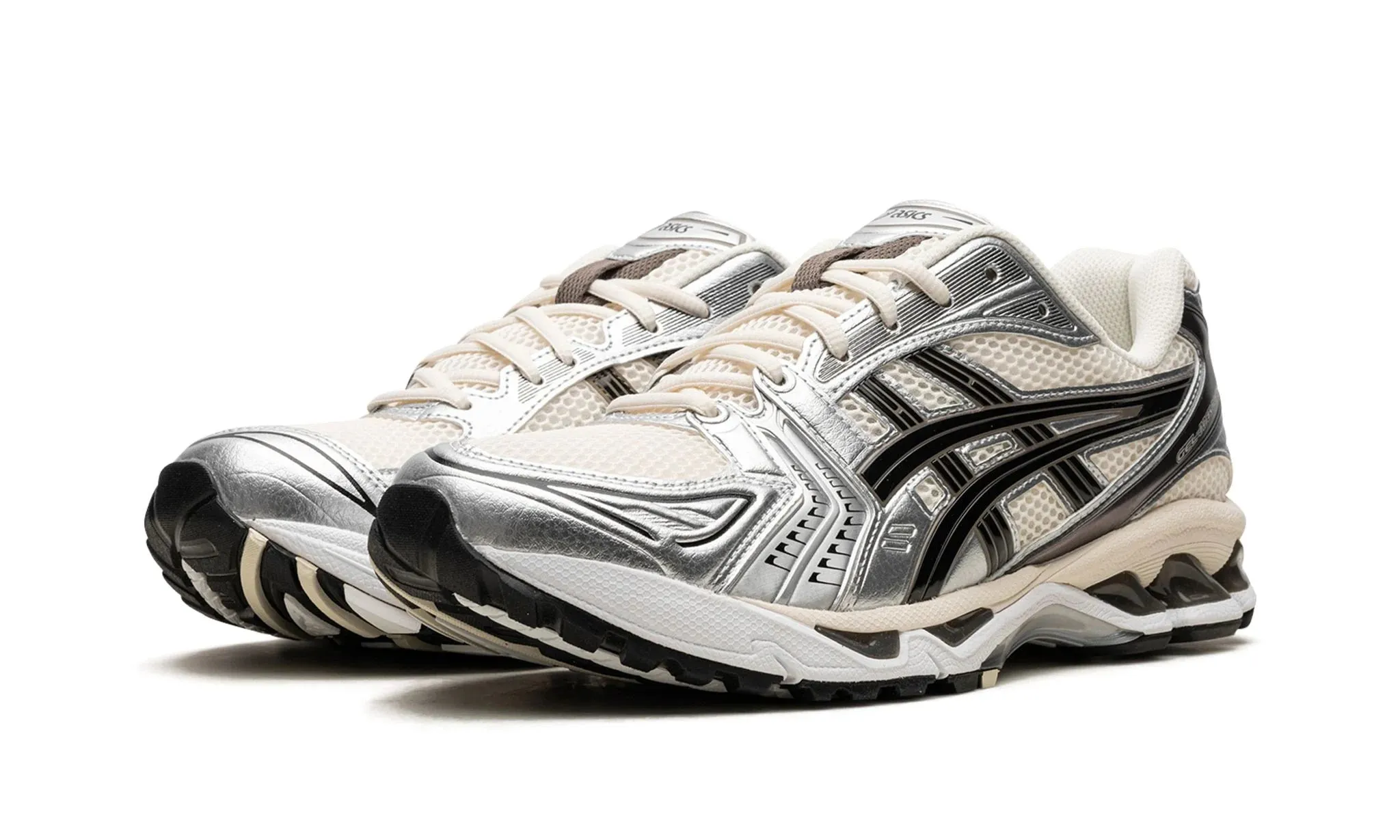ASICS Gel-Kayano 14 "Cream Black" Arch Stabilizer Anti   Microbial