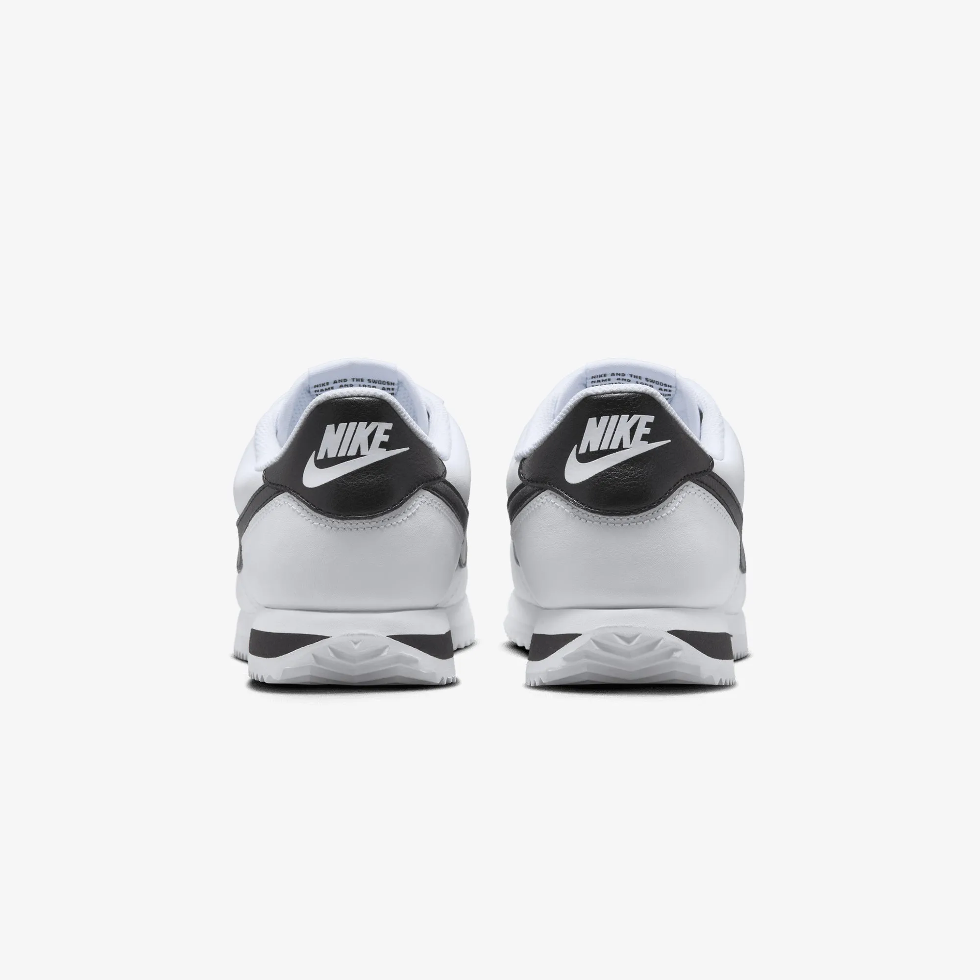 Style Goal NIKE | CORTEZ LEATHER { WHITE/BLACK