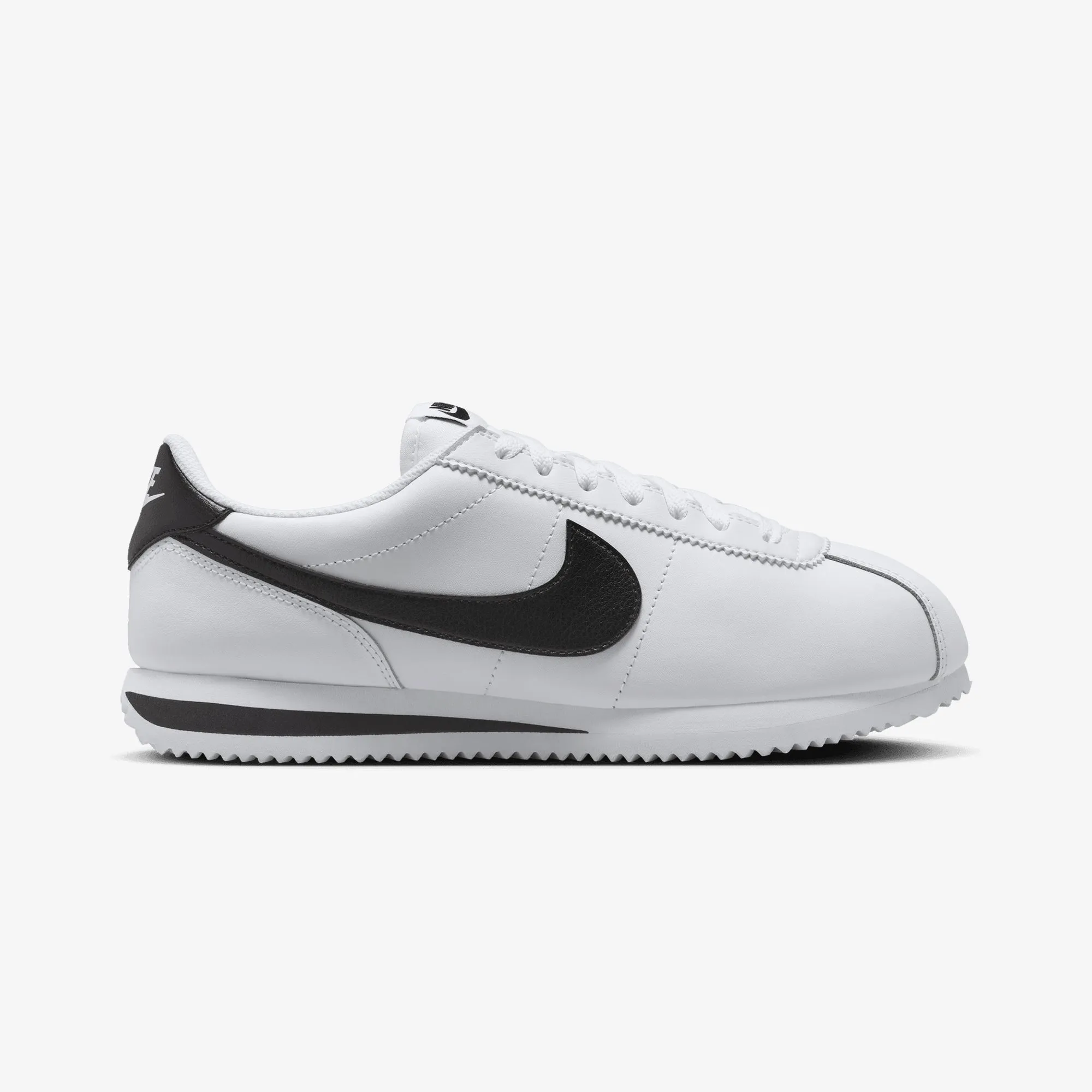 NIKE | CORTEZ LEATHER { WHITE/BLACK Peace Step