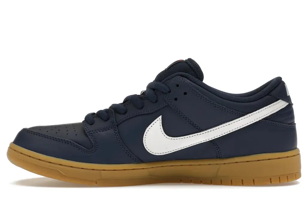 No Break In Nike SB Dunk Low Navy Gum