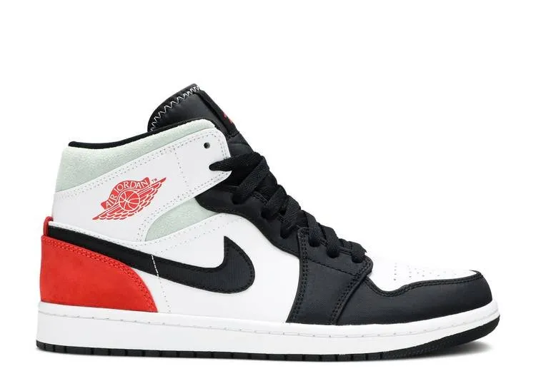 Air Jordan 1 Mid SE Union Black Toe Chic Comfort Errand Mode
