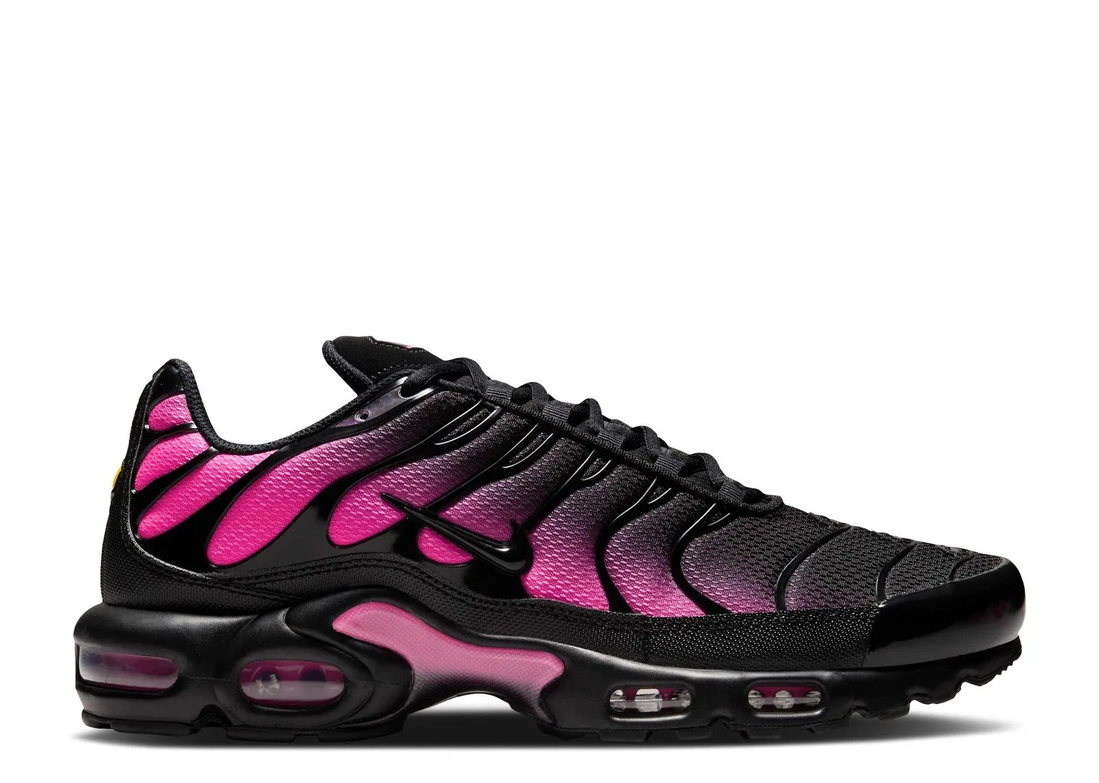 Prairie Run Lace   Up Style Nike Air Max Plus Black Hyper Pink