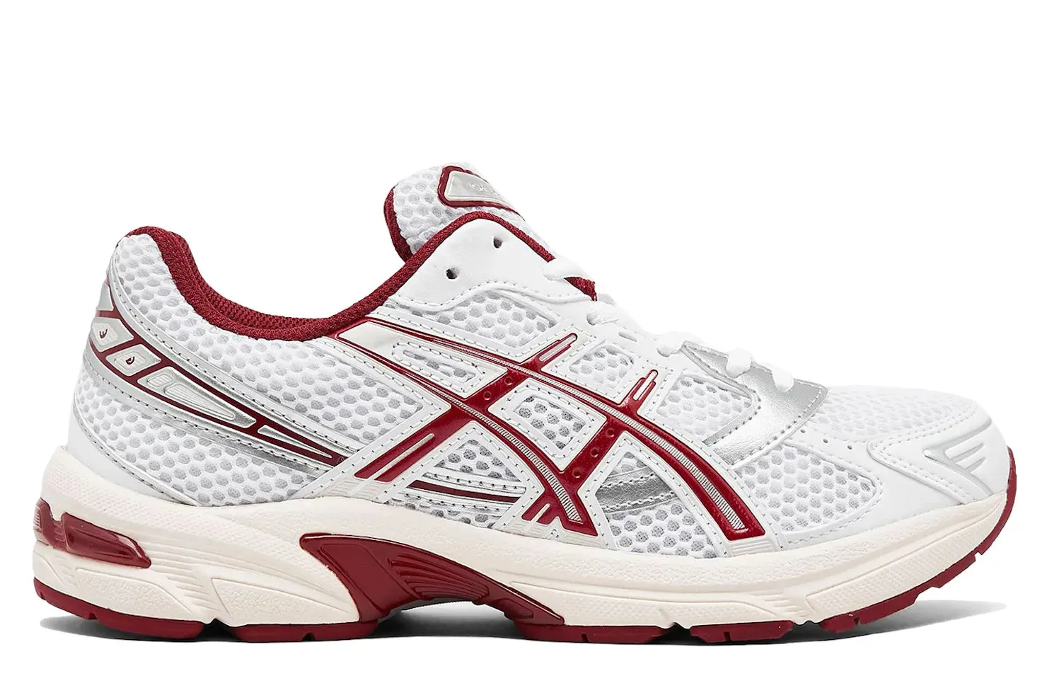 ASICS Gel-1130 White Red Dahlia (Women's) City Motion