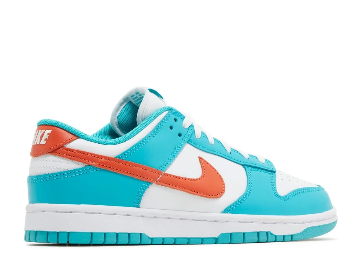 anti static Nike Dunk Low Miami Dolphins