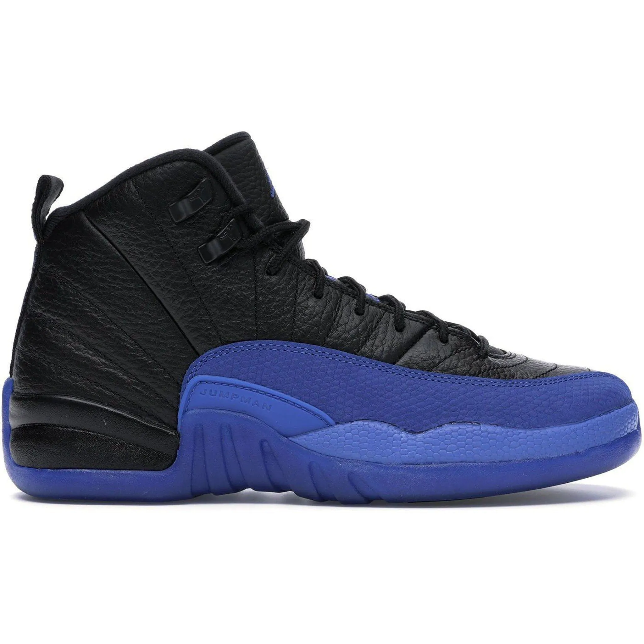 Smile Step Jordan 12 Retro Black Game Royal (GS)