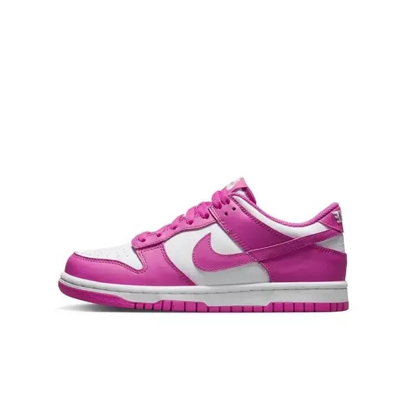 School Pace Nike Dunk Low "Active Fuchsia" Pre-school