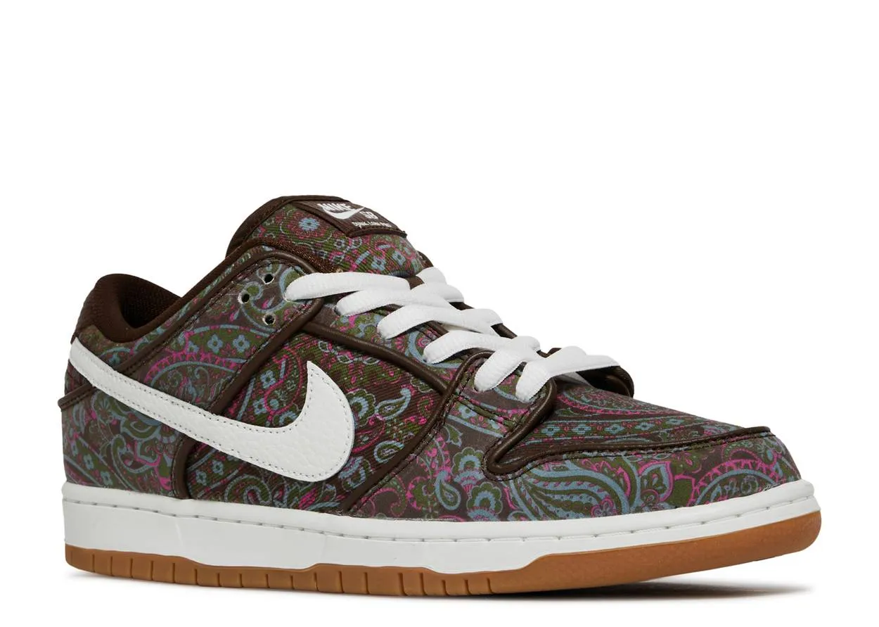 Quick   Dry Senior Wear Nike SB Dunk Low Pro Paisley Brown