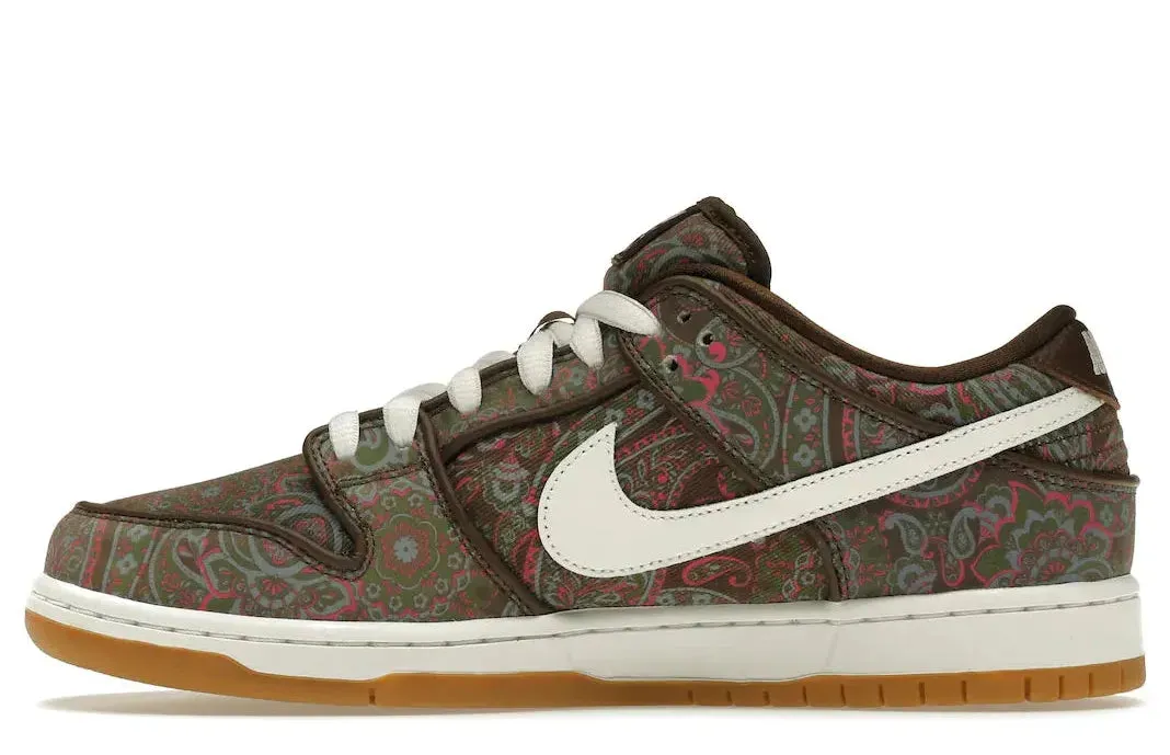 Nike SB Dunk Low Pro Paisley Brown Smooth Touch
