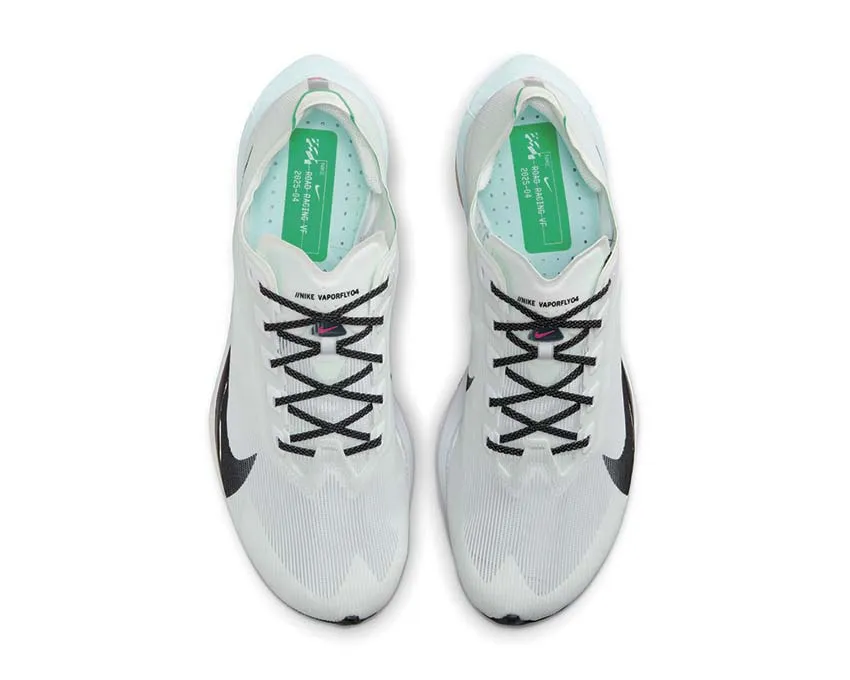 Nike Zoomx Vaporfly Next 4% "Mint Foam" running with a running belt