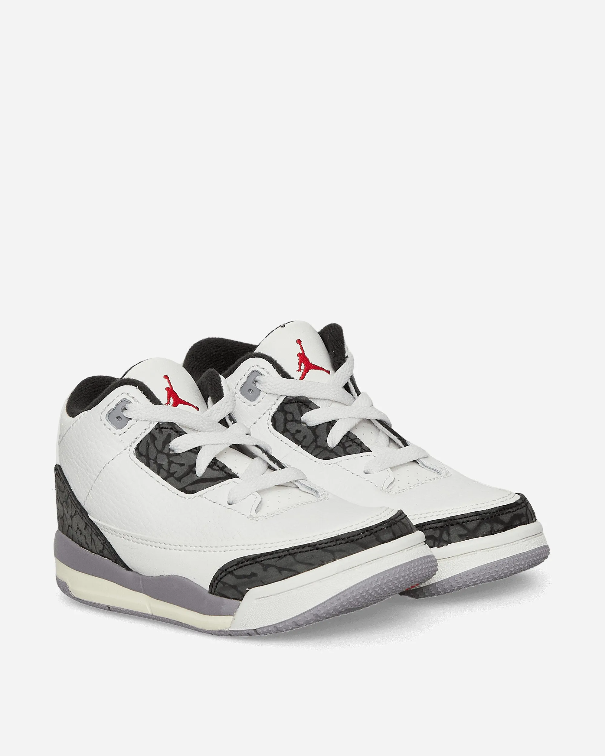 Air Jordan 3 Retro (TD) Sneakers Cement Grey Knitted Warm