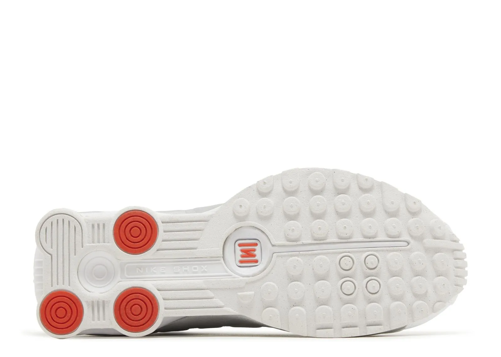 sale shoes Nike Shox R4 White Metallic Silver