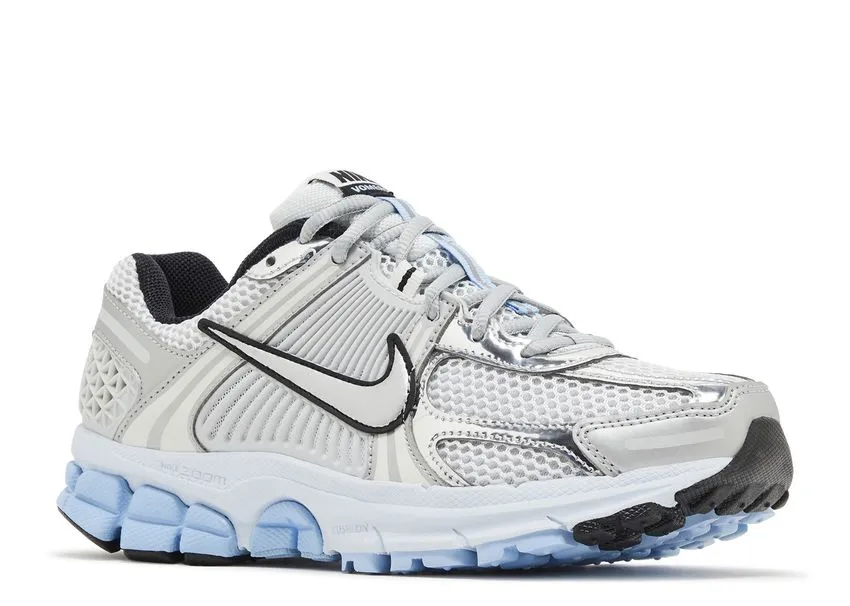 running shoes for unisex youth Nike Zoom Vomero 5 Metallic Silver Blue Tint