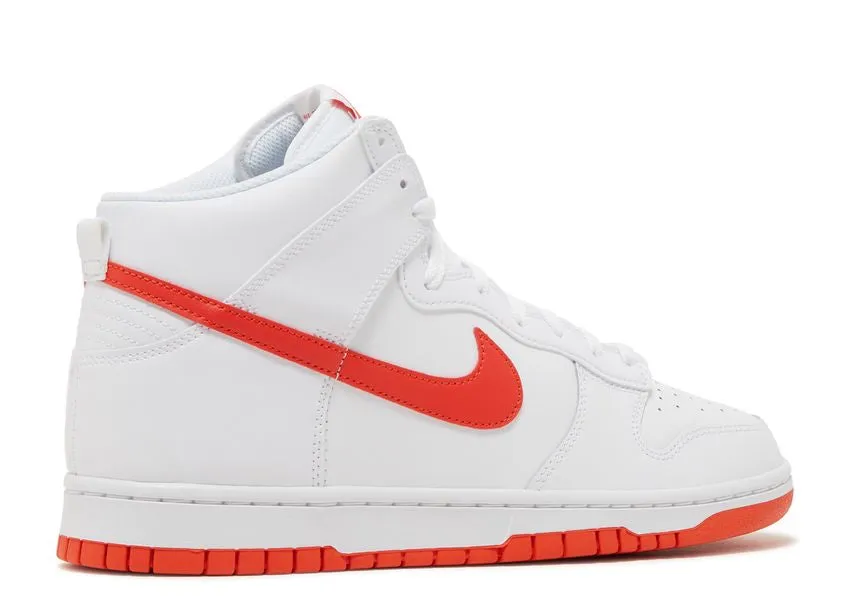 Traction Sole Nike Dunk High White Picante Red