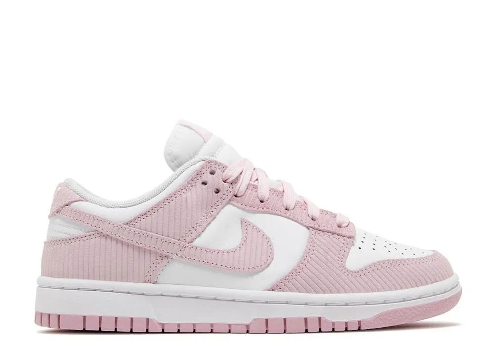 Comfortable Step Shoes Nike Dunk Low Pink Corduroy