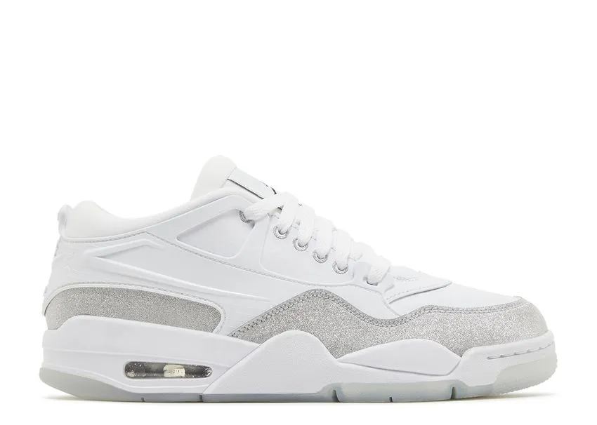 Ankle friendly Snug Lining Air Jordan 4 RM White Metallic Silver
