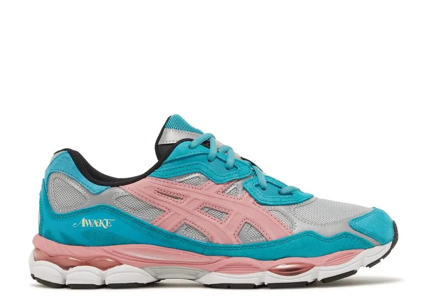 Odor Eliminating Padded interior Asics Gel-NYC Awake NY Teal