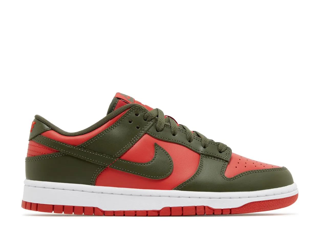 Explore More Nike Dunk Low Mystic Red Cargo Khaki