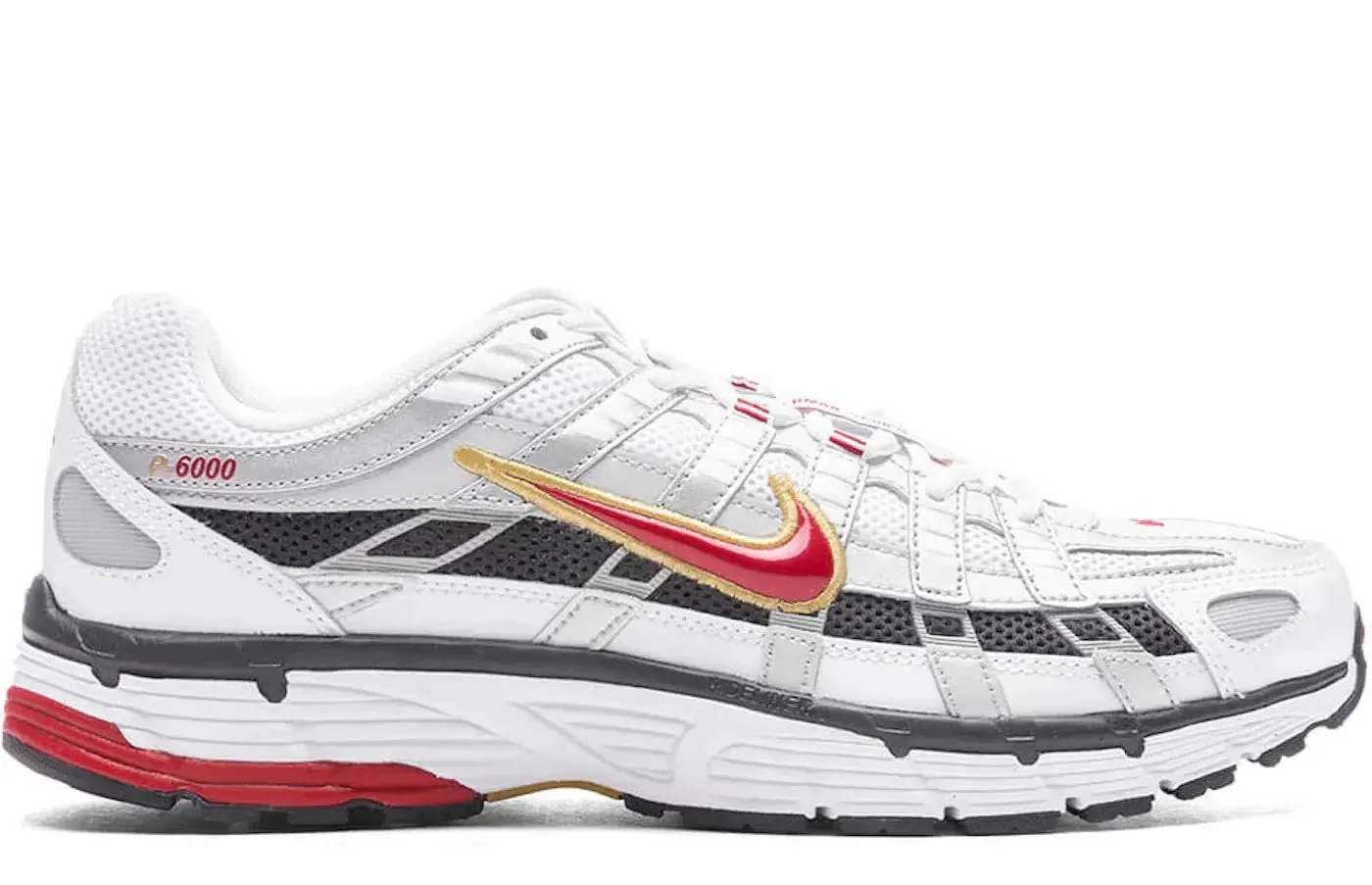 City running requirement Hot weather run Nike P-6000 Platinum Varsity Red