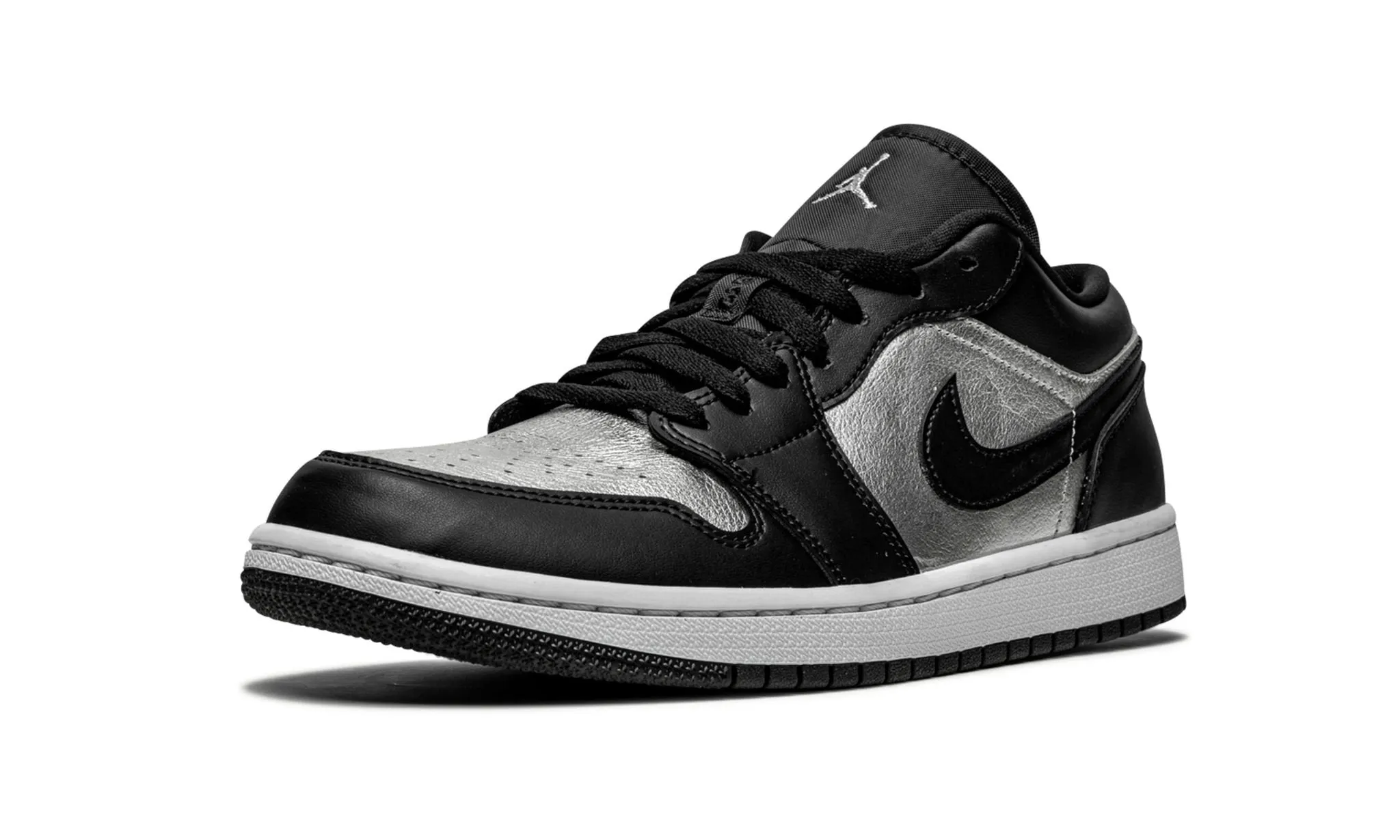 Metal Edge Deep Grip Wmns Air Jordan 1 Low SE Silver Toe