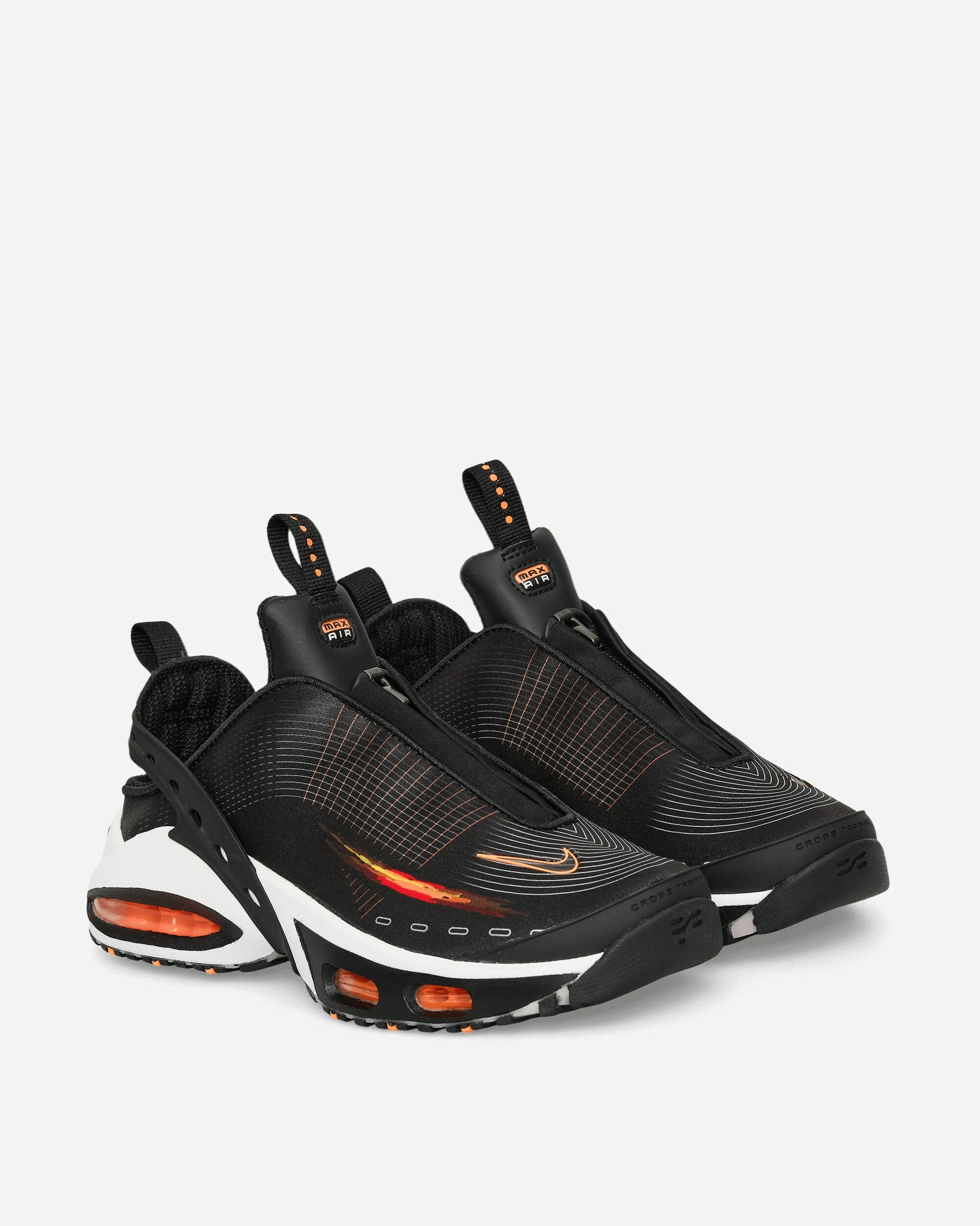 Women's Air Max Craze Sneakers Black / Bright Citrus Stretchable Material City Edge