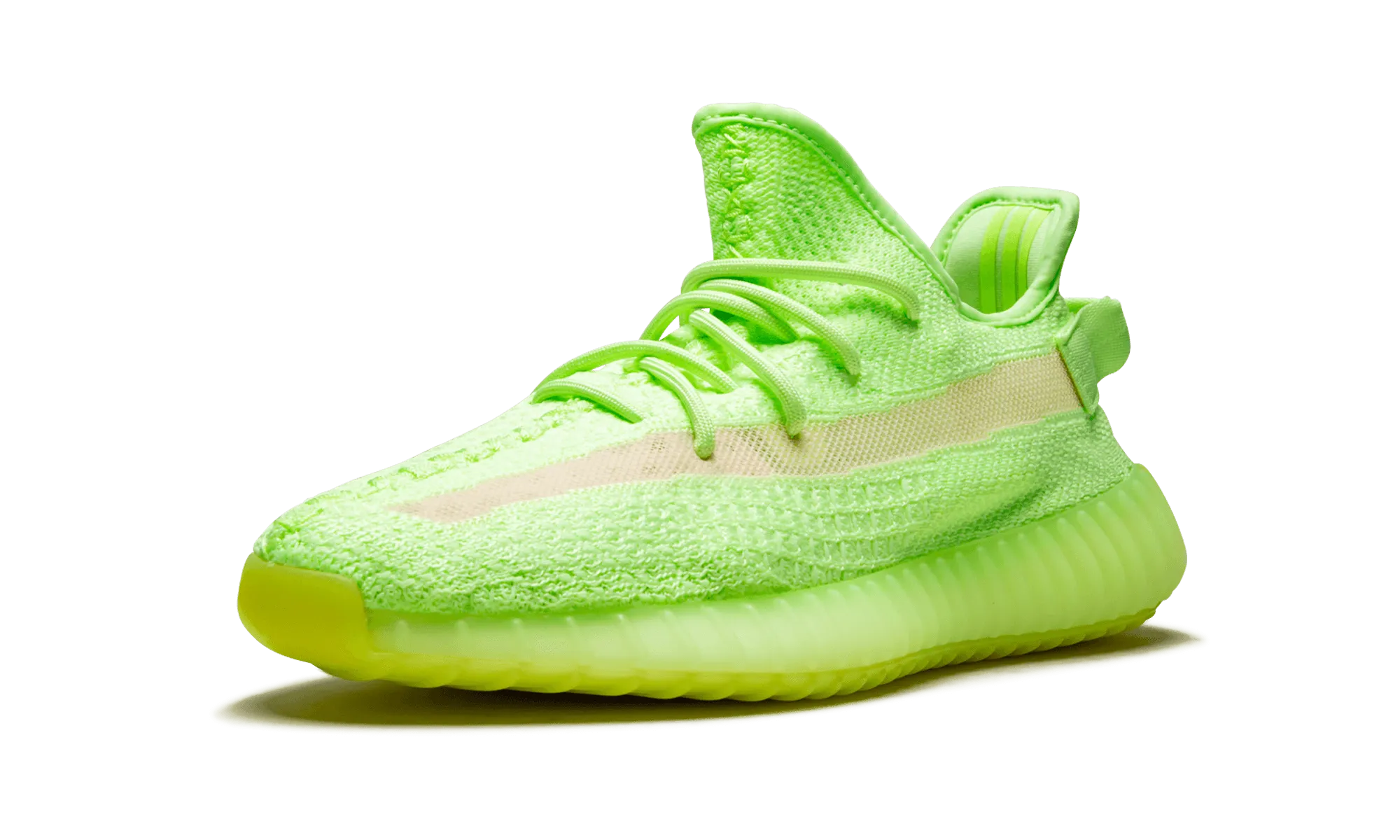 Adidas Yeezy Boost 350 V2 "Glow in the Dark" Block Stride Compact