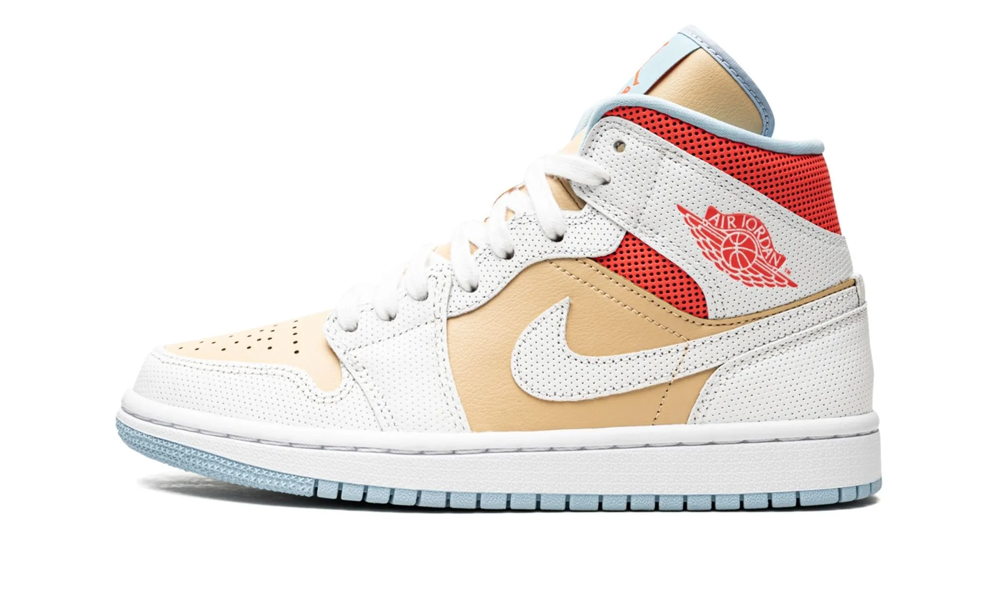 Air Jordan 1 Mid Sesame Edge Step