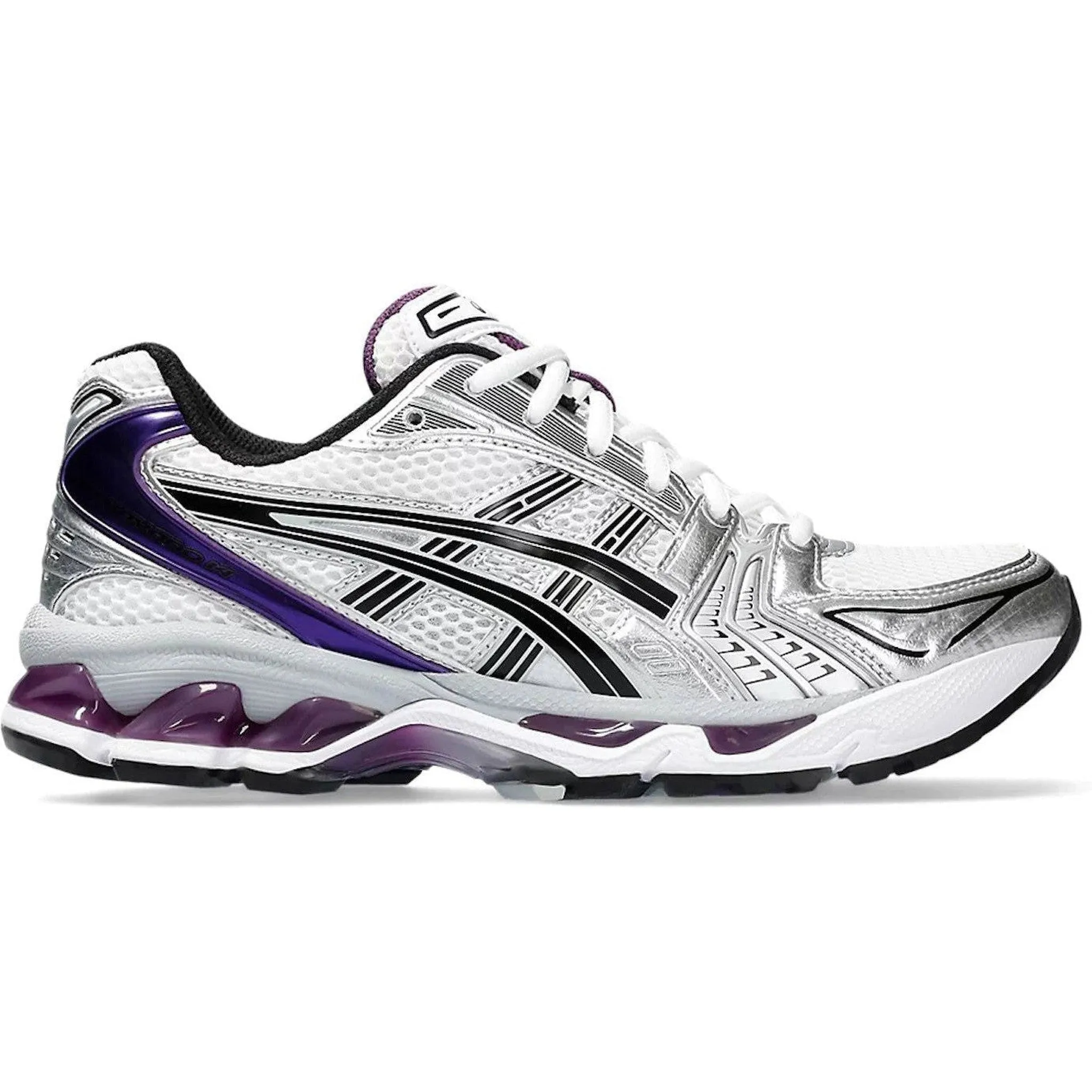 Angel Glow ASICS Gel-Kayano 14 White Dark Grape (Women's)