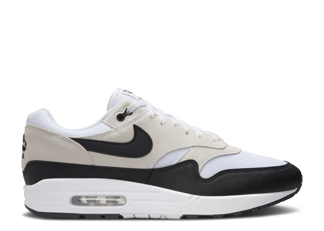 Nike Air Max 1 Essential Summit White Black Out And Go Flexible form