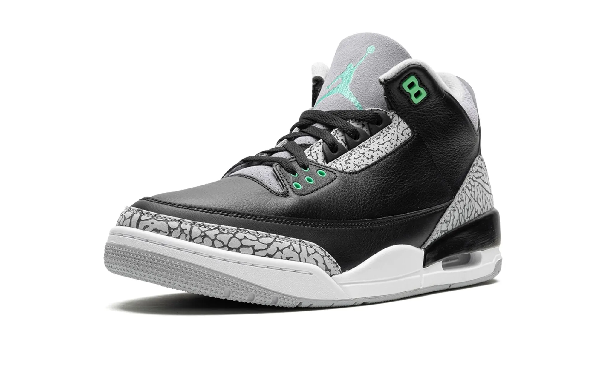 Trend Hot Quick Dash Air Jordan 3 Retro 'Green Glow'