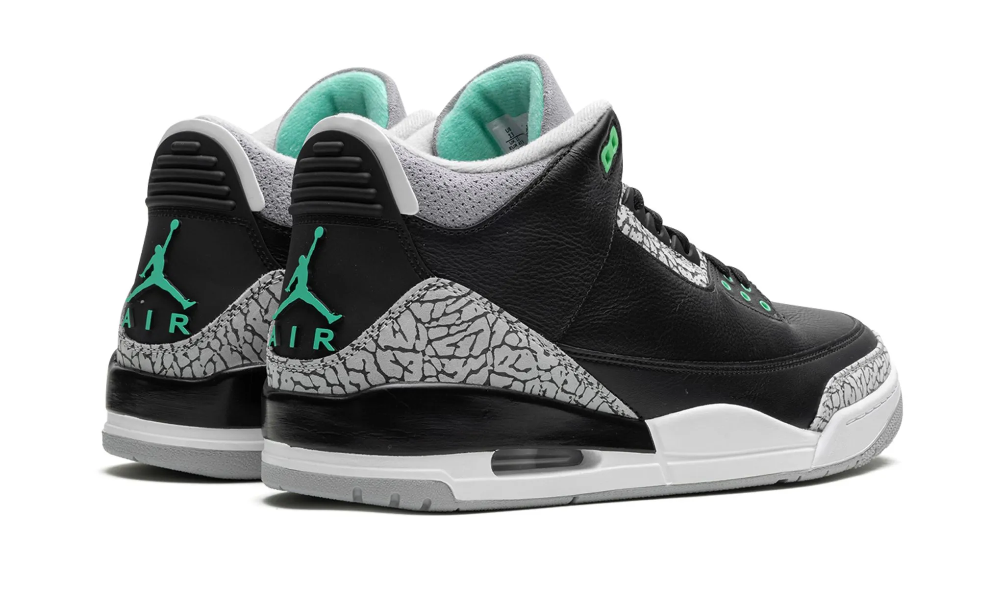 Air Jordan 3 Retro 'Green Glow' Stage Glow