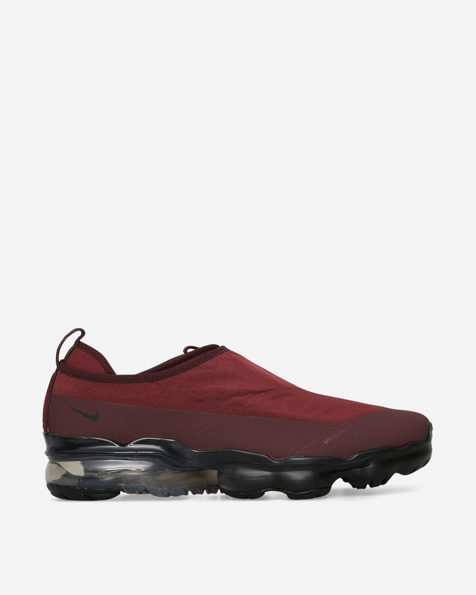 Air VaporMax Moc Roam Sneakers Dark Team Red Strap Mode Foam Base