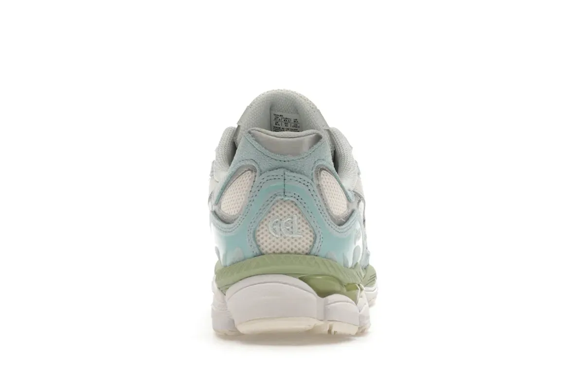 Bold materials ASICS Gel-NYC Cream Aquamarine