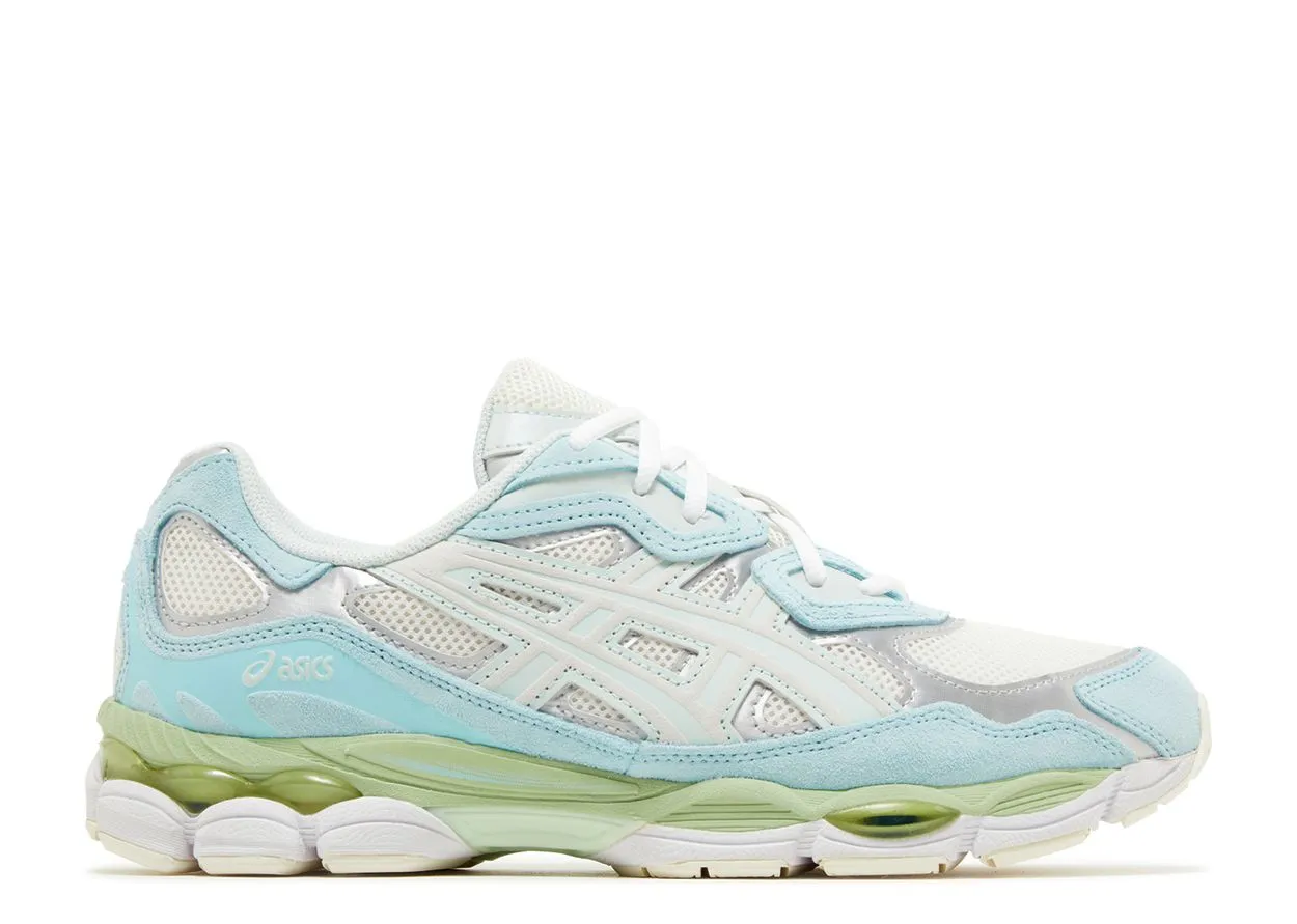 Asics Gel-NYC Cream Aquamarine Anatomical Contouring Balanced Frame