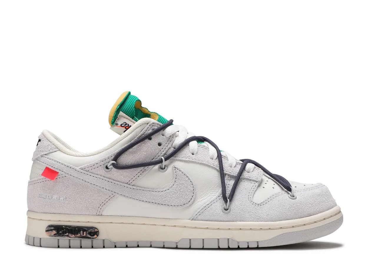 Nike Dunk Low Off-White Lot 20 Stable Grip Quiet Footprint