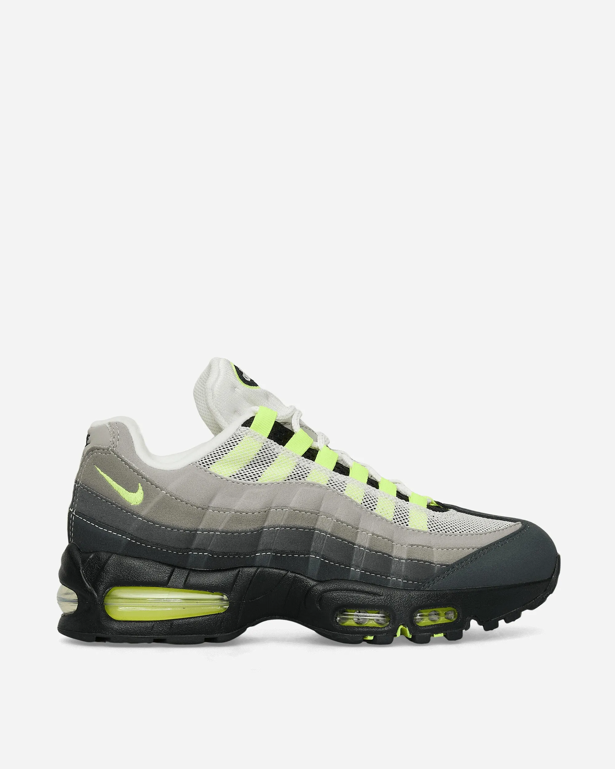 Air Max 95 OG Sneakers Black / Neon Yellow Ice Grip Block Walk