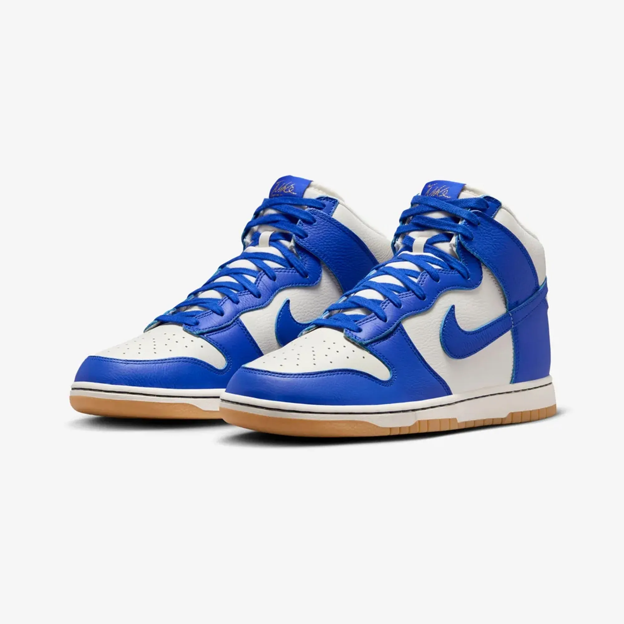 NIKE | DUNK HIGH RETRO SE { PHANTOM/RACER BLUE-PALE IVORY-GUM YELLOW Airy Design